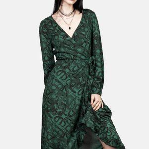 Ophidia Wrap Maxi Dress